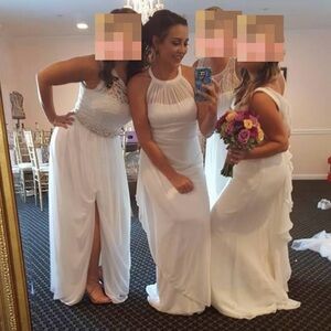 David’s Bridal / ivory / size 4